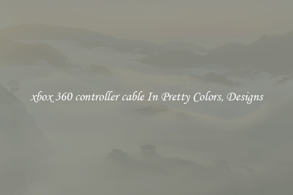 xbox 360 controller cable In Pretty Colors, Designs